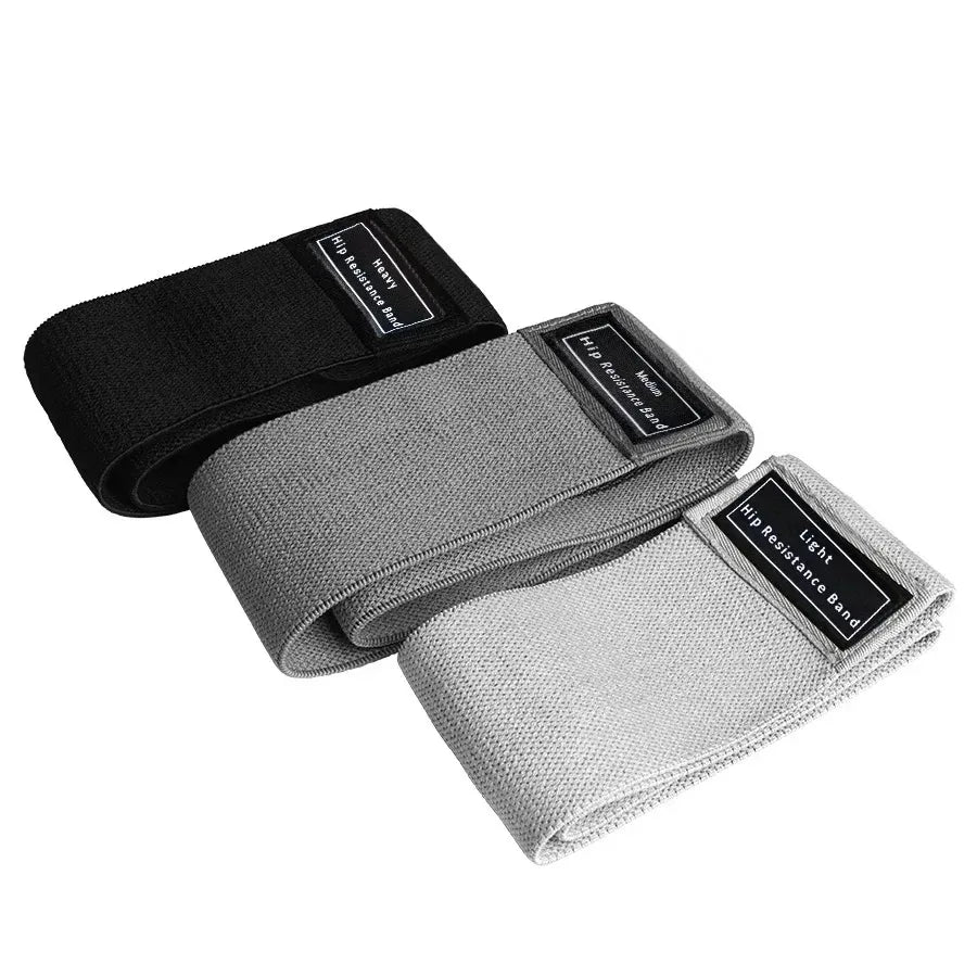 Bandas elásticas de resistencia, bandas de entrenamiento de tela para mujeres y hombres,