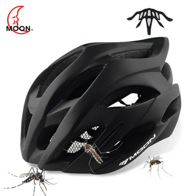 MOON NUEVO casco de bicicleta deportivo PC + eps inmold Casco de ciclismo de carretera para casco de bicicleta de carretera para adultos