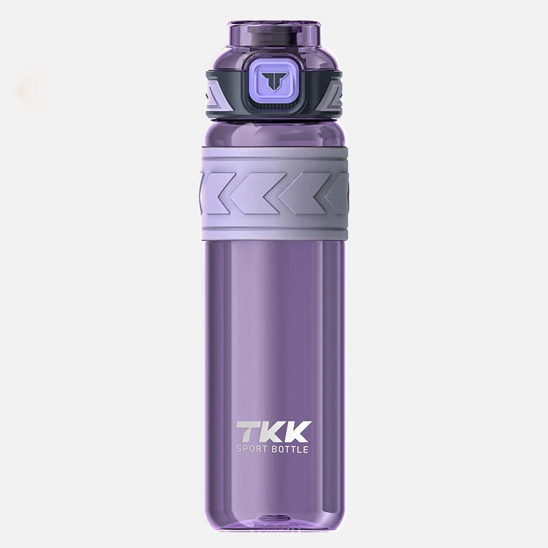 botella de agua deportiva Tritan sin BPA pajita portátil a prueba de fugas plástico Drinkware hervidor de Fitness al aire libre