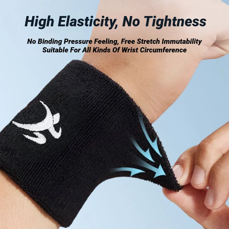 Pulseras deportivas de moda para hombres y mujeres, para correr, baloncesto, Fitness, tenis, toallas de bádminton, transpirables, absorbentes del sudor