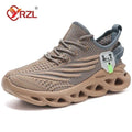 YRZL hombres deportes correr negro zapatos para correr zapatillas