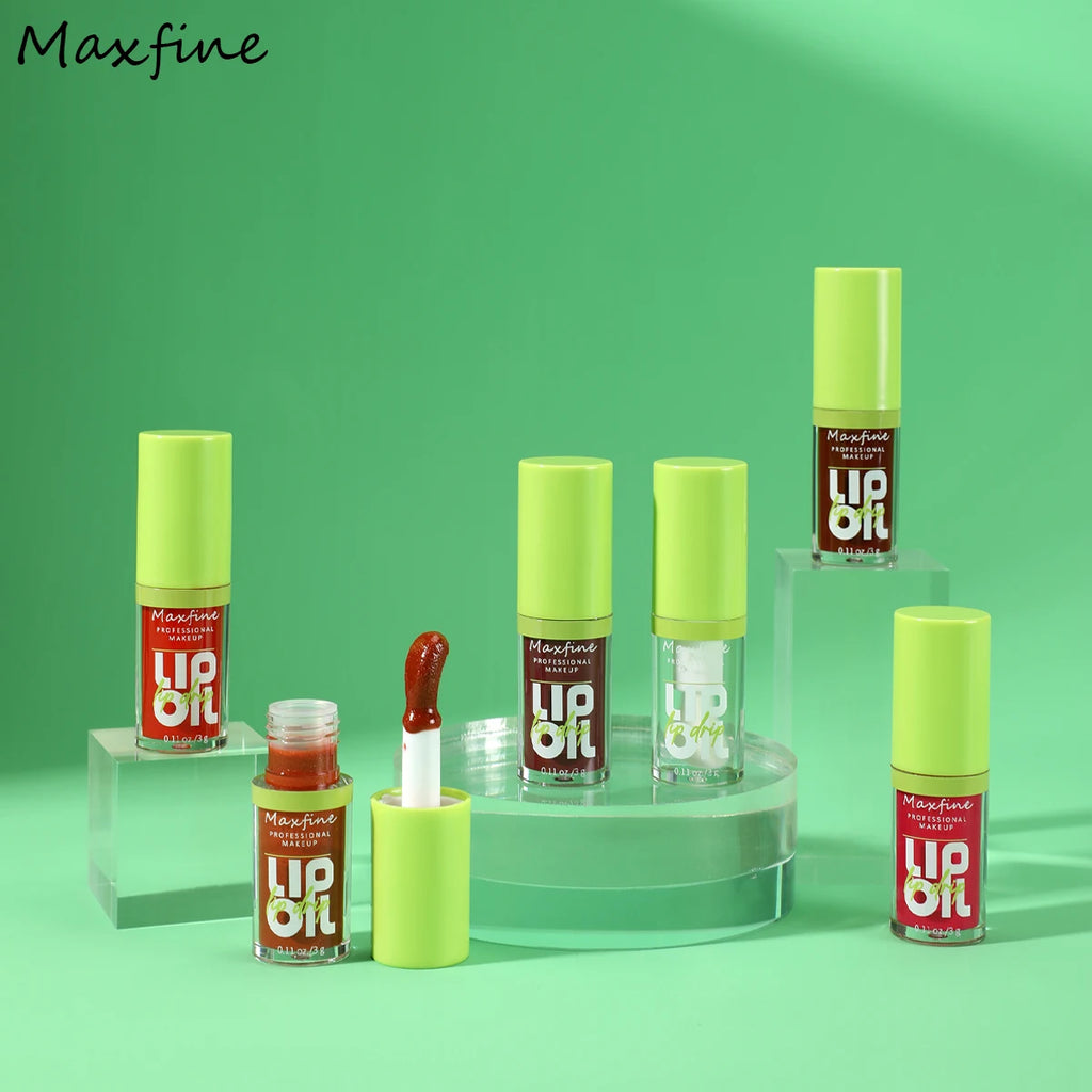 Brillo de labios hidratante de 6 tonos, aceite luminoso, líquido transparente brillo de labios hidratante, potenciador de labios natural, hacer labios