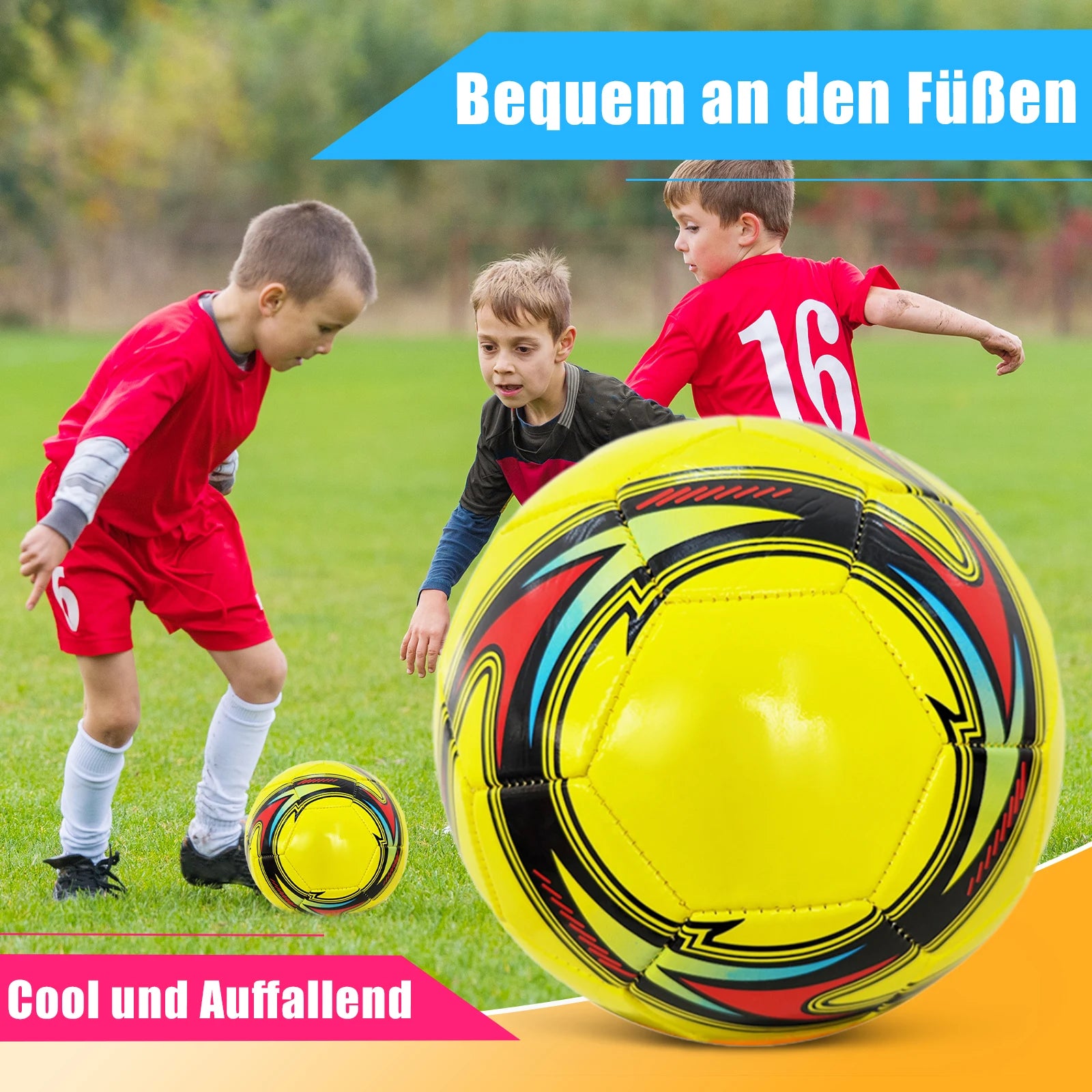 Pelotas de fútbol mundiales, talla oficial 5, costura a máquina, PVC, sin costuras, resistentes al desgaste, antideslizantes, juego de partido al aire libre, entrenamiento de fútbol