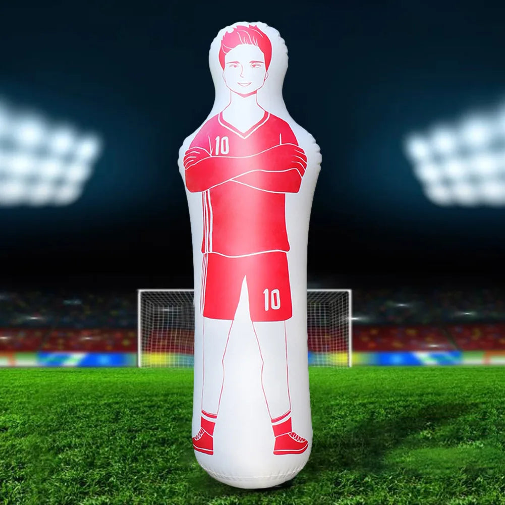 Bolsa de boxeo inflable para niños y adultos, maniquí de aire de portero, defensa de patada libre, ejercicio en casa