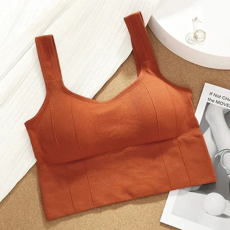 Sujetador deportivo transpirable para mujer, Top deportivo antisudor