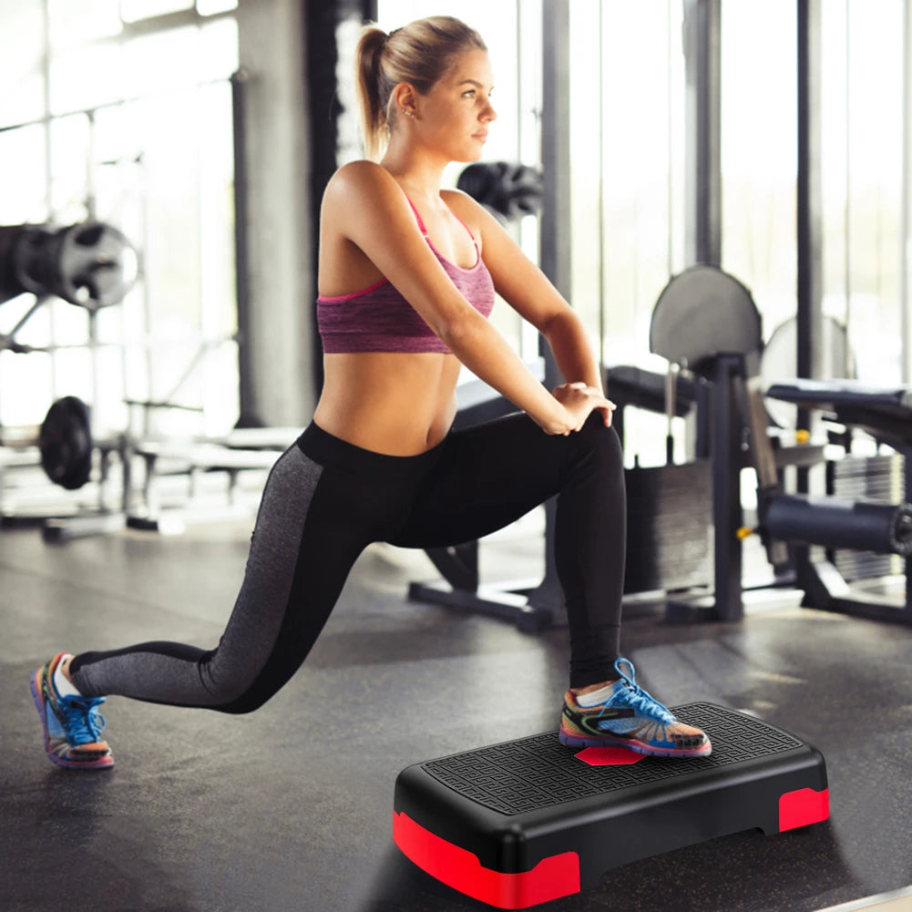 Pedal de altura para Fitness, ejercitador de Pedal cardio paso a paso para Fitness aeróbico, carga estable de 200KG, entrenamiento en casa, Pedal de ejercicio para gimnasio