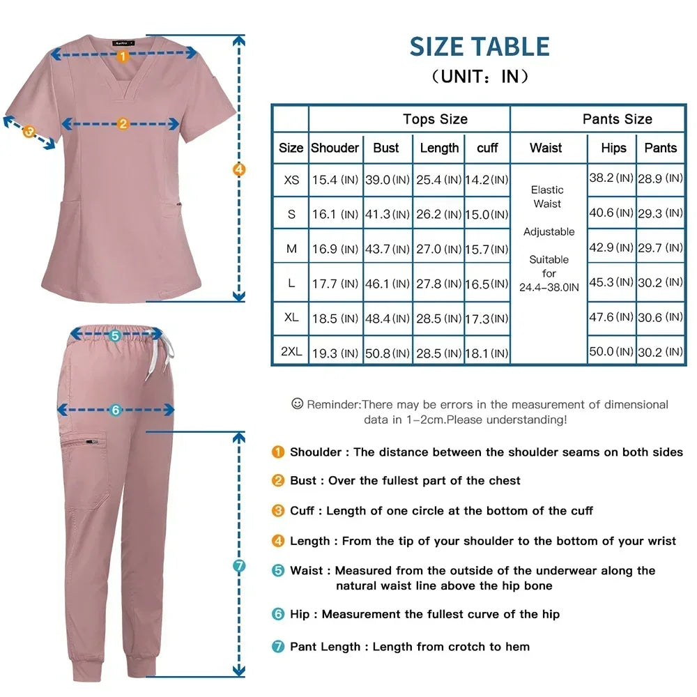 Conjunto de ropa de trabajo clínica para mujer, uniforme de enfermera y enfermería, uniformes médicos, conjunto de exfoliantes, pantalones superiores para escuelas de belleza para mascotas, gris y negro