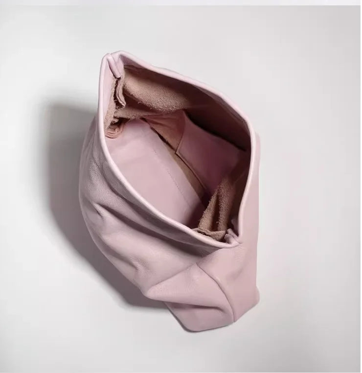 Nuevo diseño, bolsos prensados, bolsos para teléfono móvil de oficina, bolso de mujer, bolsos portátiles de cuero genuino de alta calidad