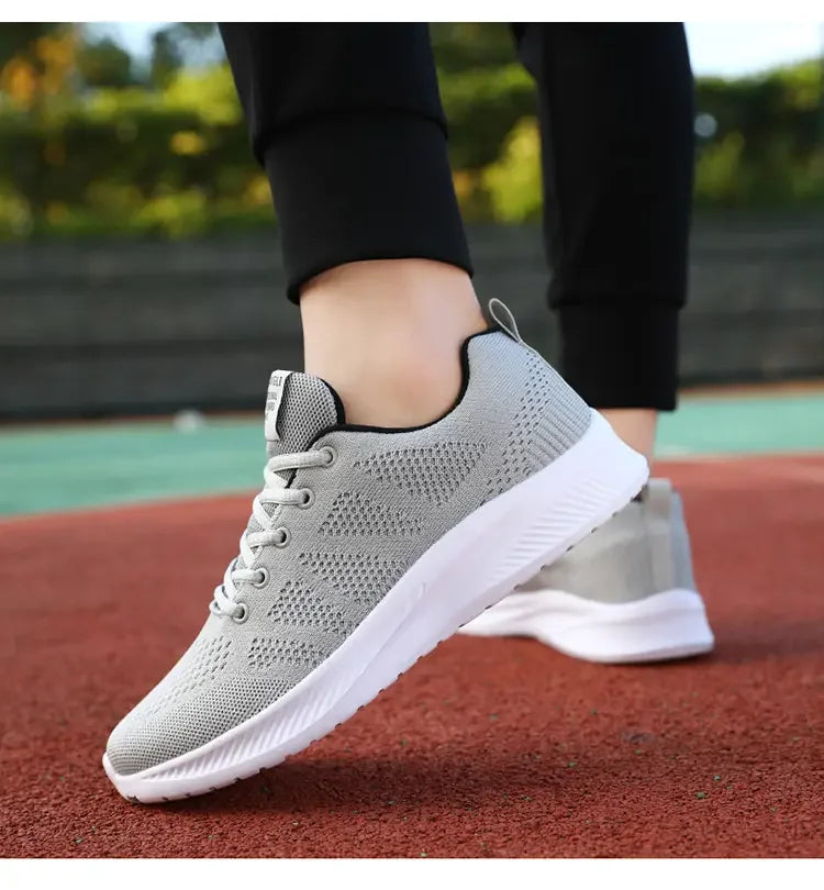 TENIS deporte para hombre, deportivos para correr, malla, ligeros, para exteriores, Fitness