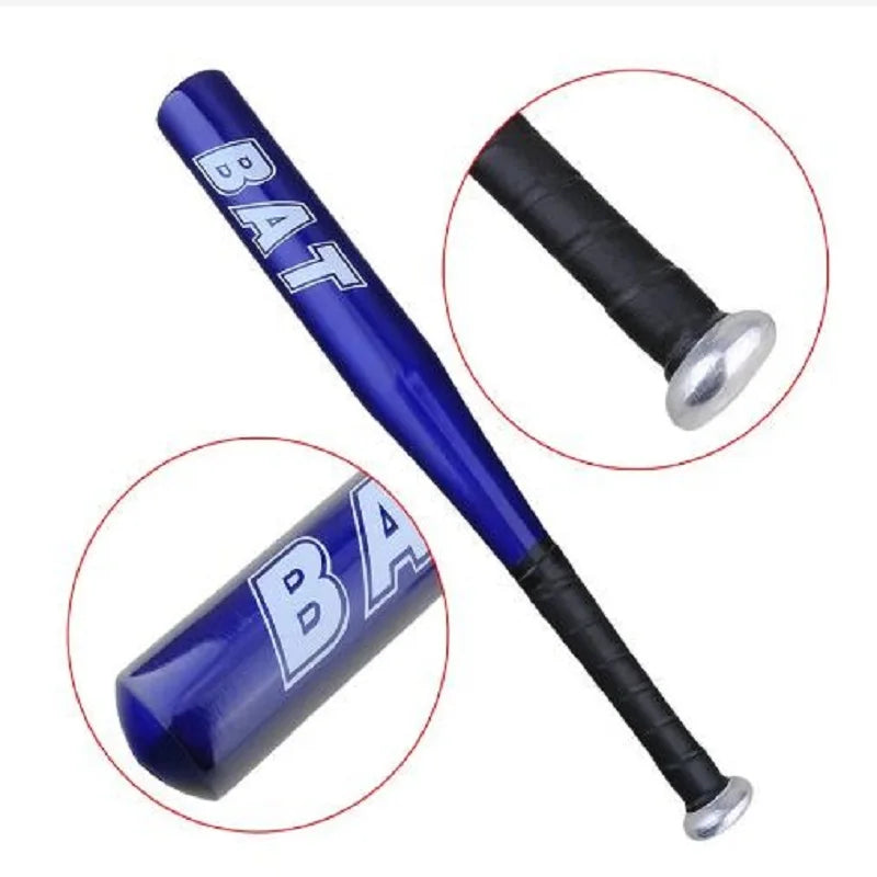 Bate de béisbol gruesa de aleación de aluminio, 20 pulgadas, cinco colores, deportes al aire libre, persona en casa, autodefensa