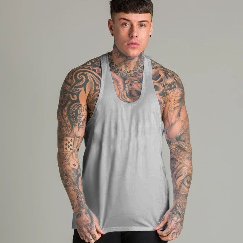 Playeras de algodón para hombre,