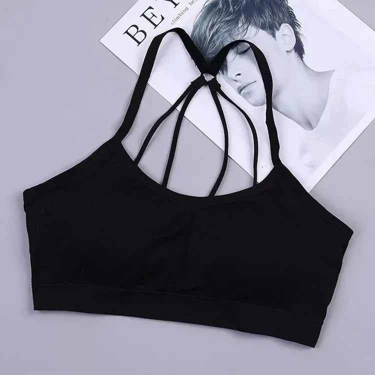 Sujetador deportivo Sexy para mujer, Top de alto impacto para gimnasio, Fitness,
