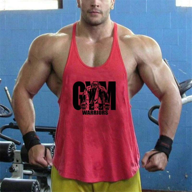 Camisetas sin mangas para culturismo y gimnasio