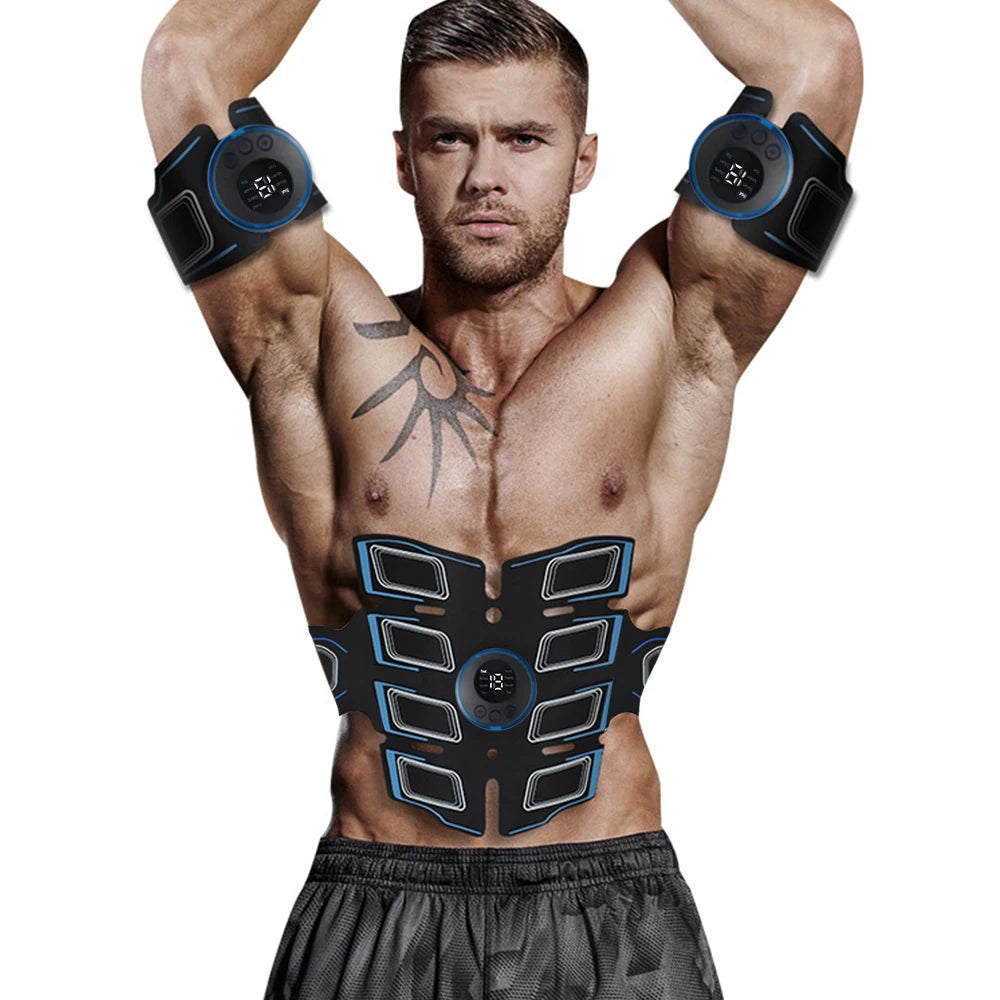 Entrenador muscular Abdominal recargable por USB, masajeador muscular