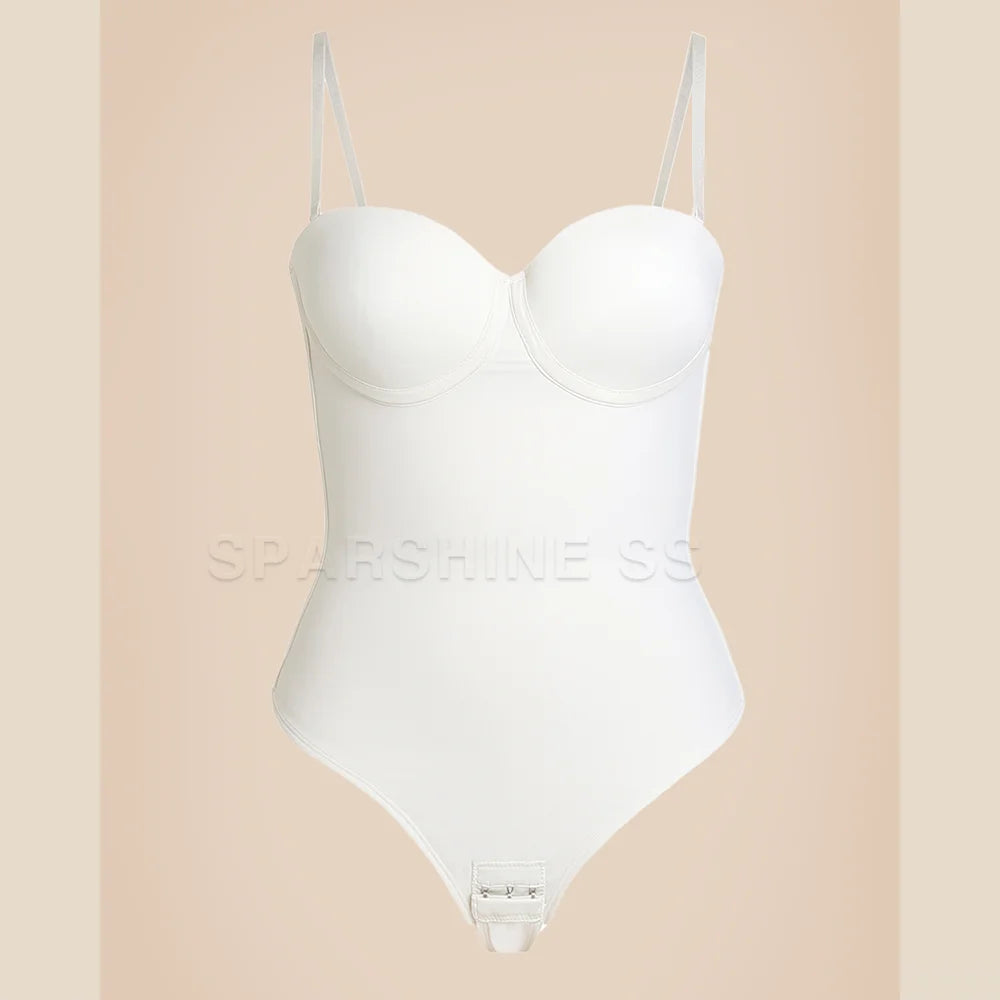 Fajas para mujer, Body moldeador con sujetador Stage2-3, cintura adelgazante, Sexy, sin costuras, de una pieza, moldeador de cuerpo, recortador, correa de modelado en la espalda