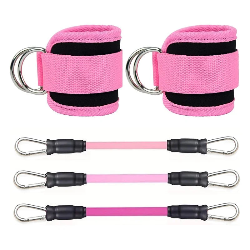Hebilla de tobillo para fitness, entrenamiento de piernas,