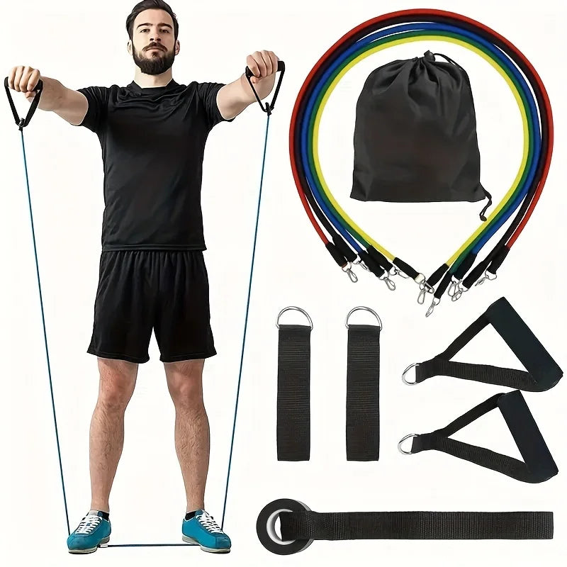 Cuerda de tracción, bandas de resistencia, equipo de Fitness portátil,
