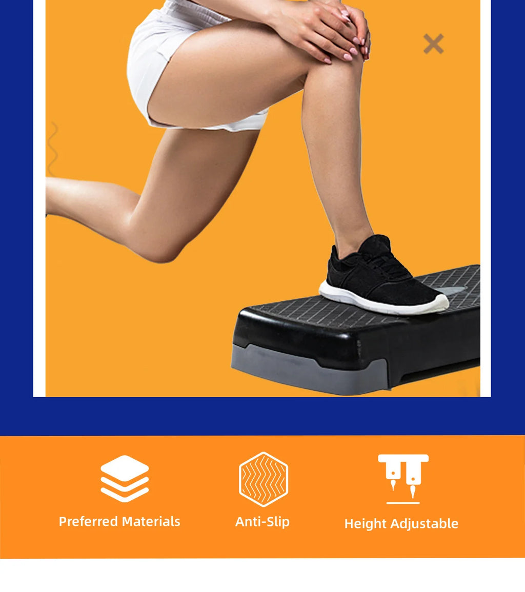 Steppers de Fitness antideslizantes, Pedal de Yoga, Cardio, deportes en casa, equilibrio, gimnasio, entrenamiento rítmico, aeróbico, paso, Fitness, gimnasio, caminar