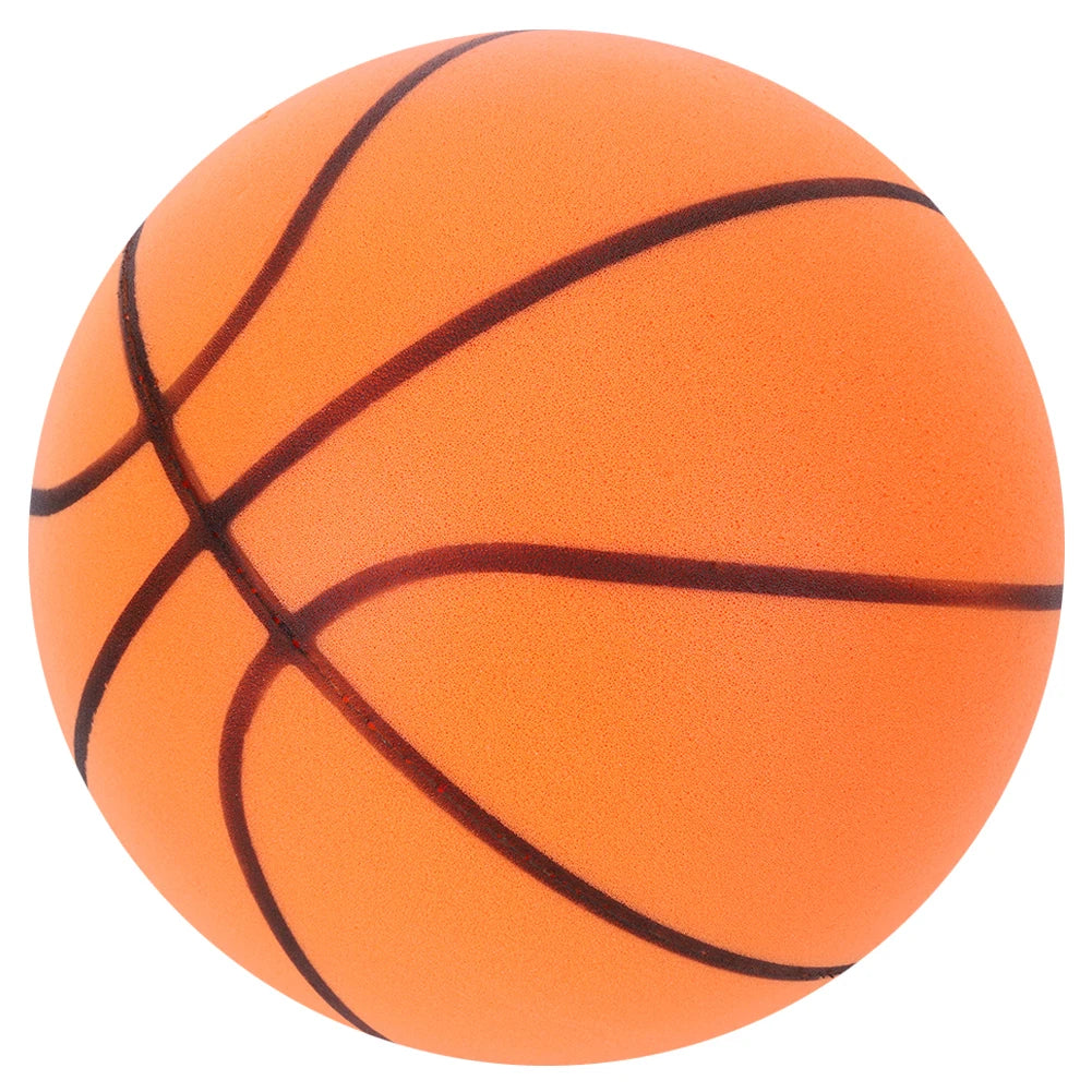 18/21/24CM esponja silenciosa baloncesto rebote pelota silenciosa baloncesto juego deportivo regalo de cumpleaños para niños baloncesto interior