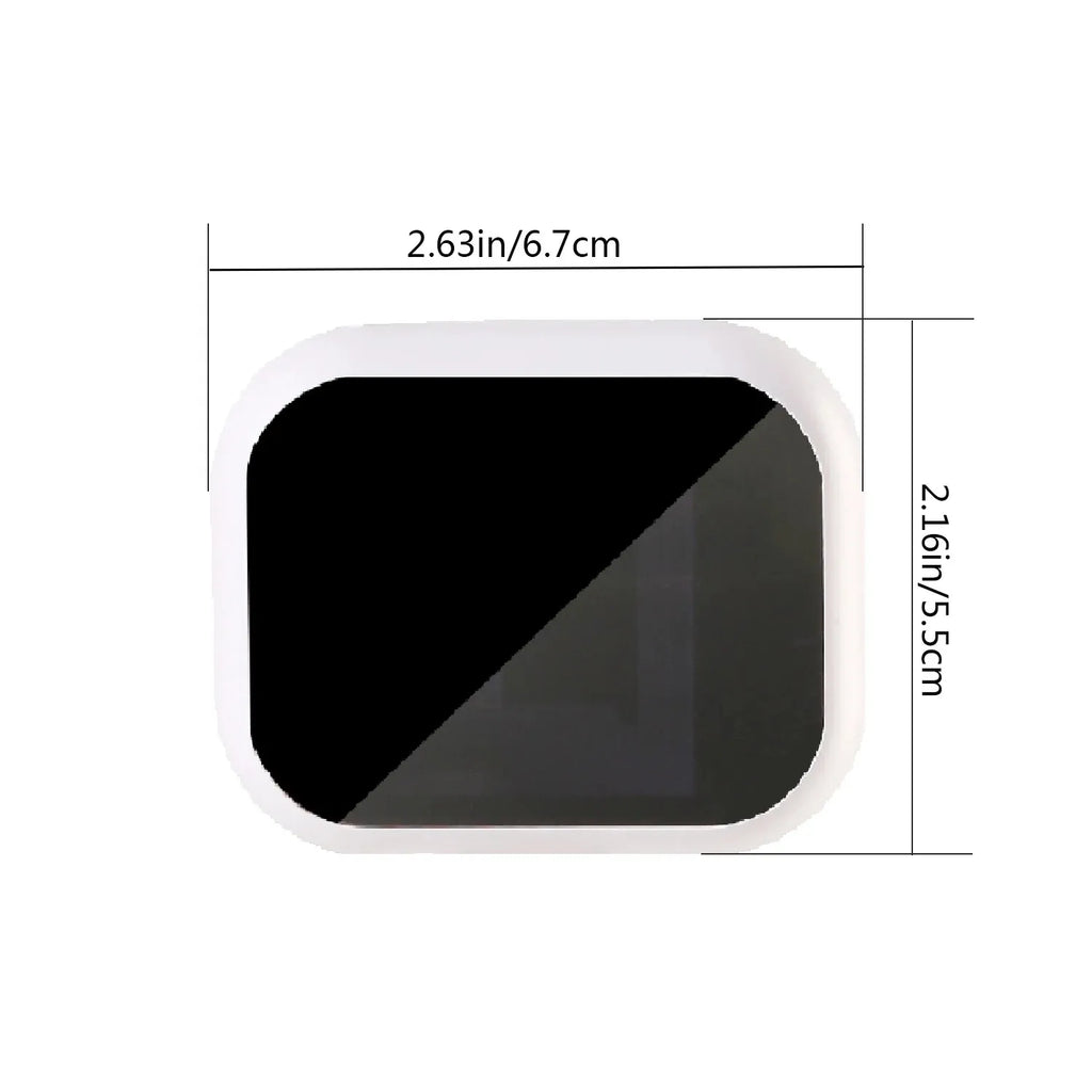 Esterilizador de cepillo de dientes UV portátil, recargable, pantalla inteligente, desinfectante Mini estuche desinfectante