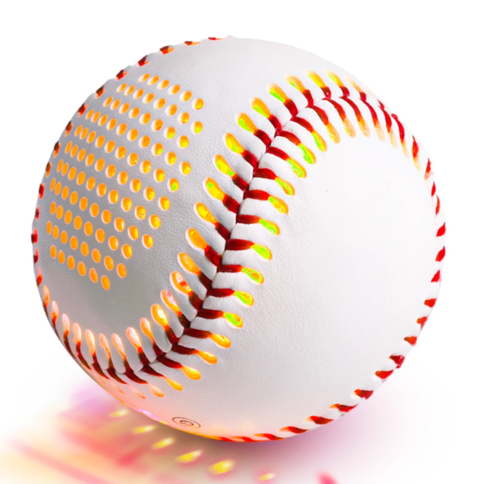Altavoz Bluetooth de béisbol con Audio Bluetooth, altavoz incorporado de béisbol que brilla en la oscuridad para fanáticos del béisbol, juguete para niños