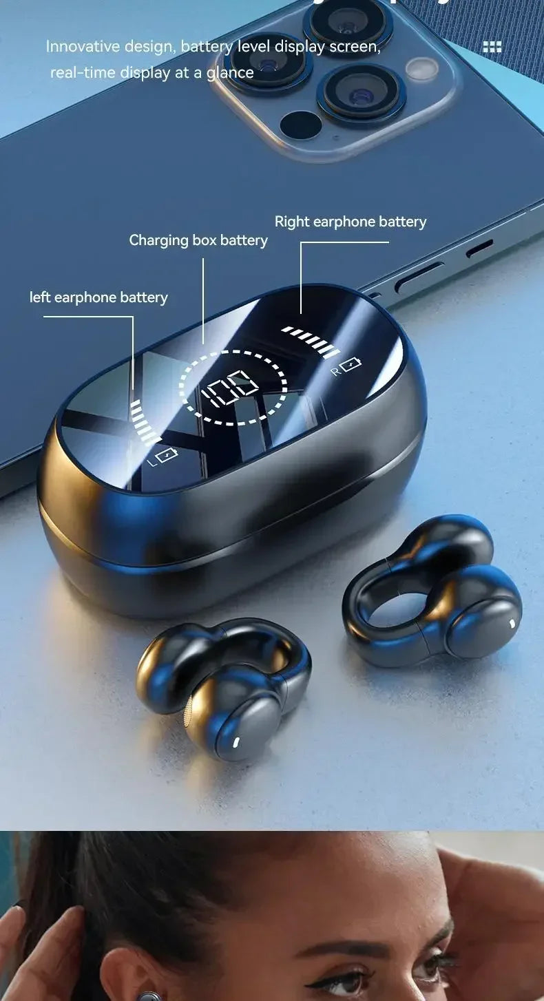 Nuevo Modelo 2026 X51 Auriculares Inalámbricos Bluetooth con Estuche de Carga