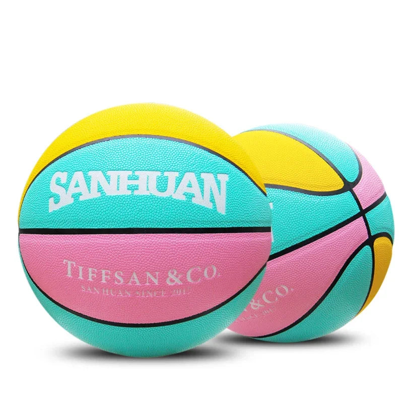 Tamaño 5 Baloncesto PU Certificación oficial Competición Baloncesto Balón estándar Resistente al desgaste Balón de entrenamiento duradero para niños