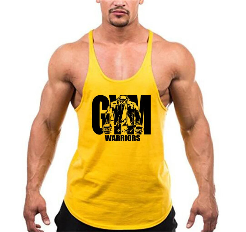 Camisetas sin mangas para culturismo y gimnasio