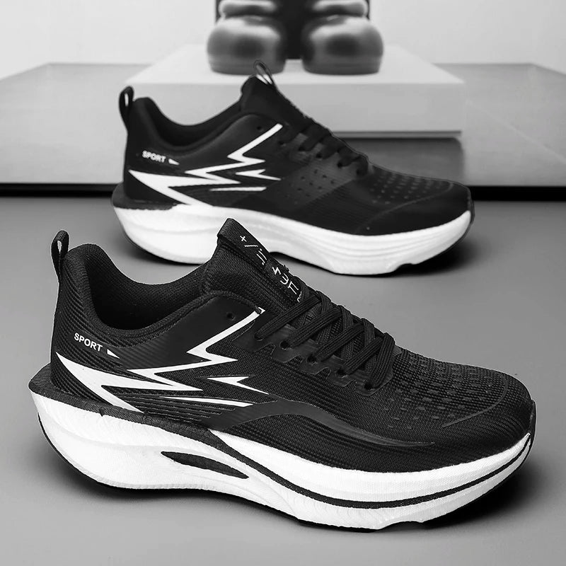 TENIS Deportivos Hombre y Mujer (elegir color)de Talla Grande, Transpirables y Ligeras con Placa de Carbono,