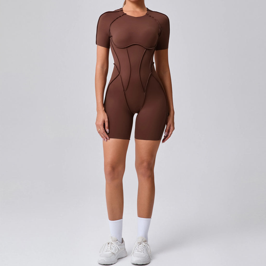 Mono corto, ropa de gimnasio para mujer, ropa deportiva