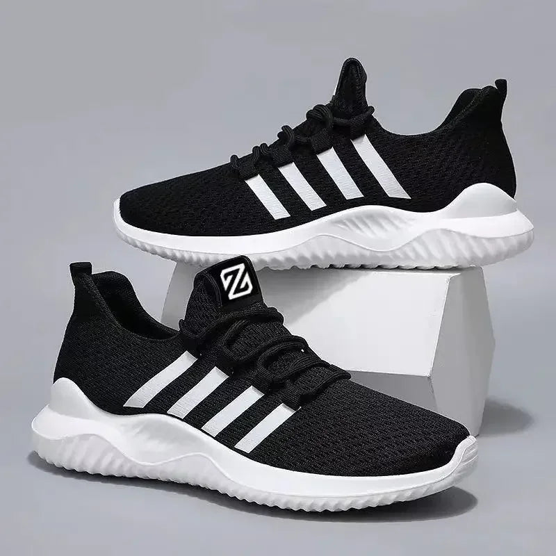 Tenis Masculino 2025, zapatos de Tenis para hombre, nuevos zapatos deportivos de moda para gimnasio, zapatos informales transpirables de malla de aire para entrenadores al aire libre