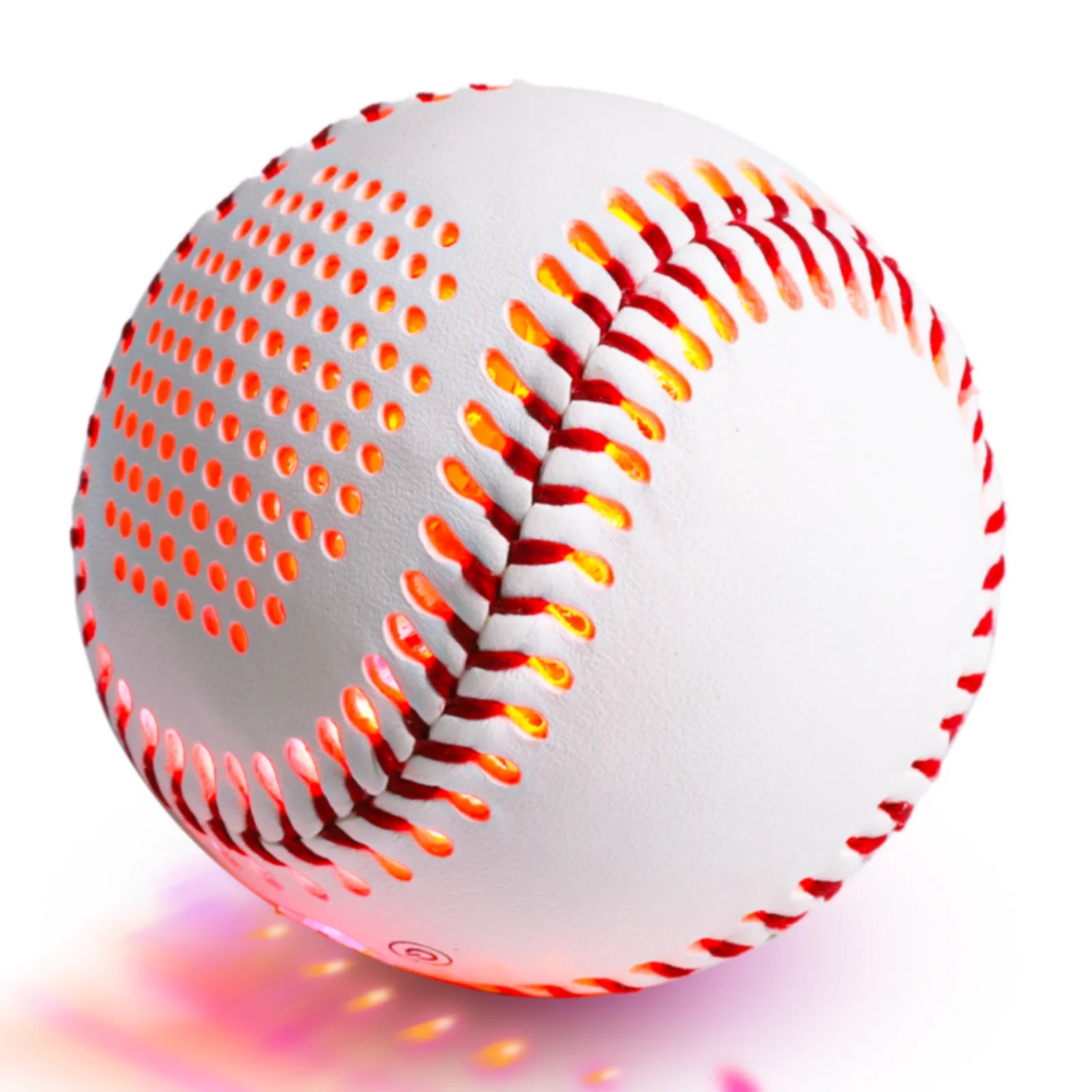 Altavoz Bluetooth de béisbol con Audio Bluetooth, altavoz incorporado de béisbol que brilla en la oscuridad para fanáticos del béisbol, juguete para niños