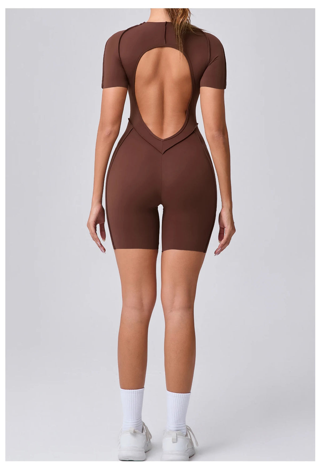 Mono corto, ropa de gimnasio para mujer, ropa deportiva