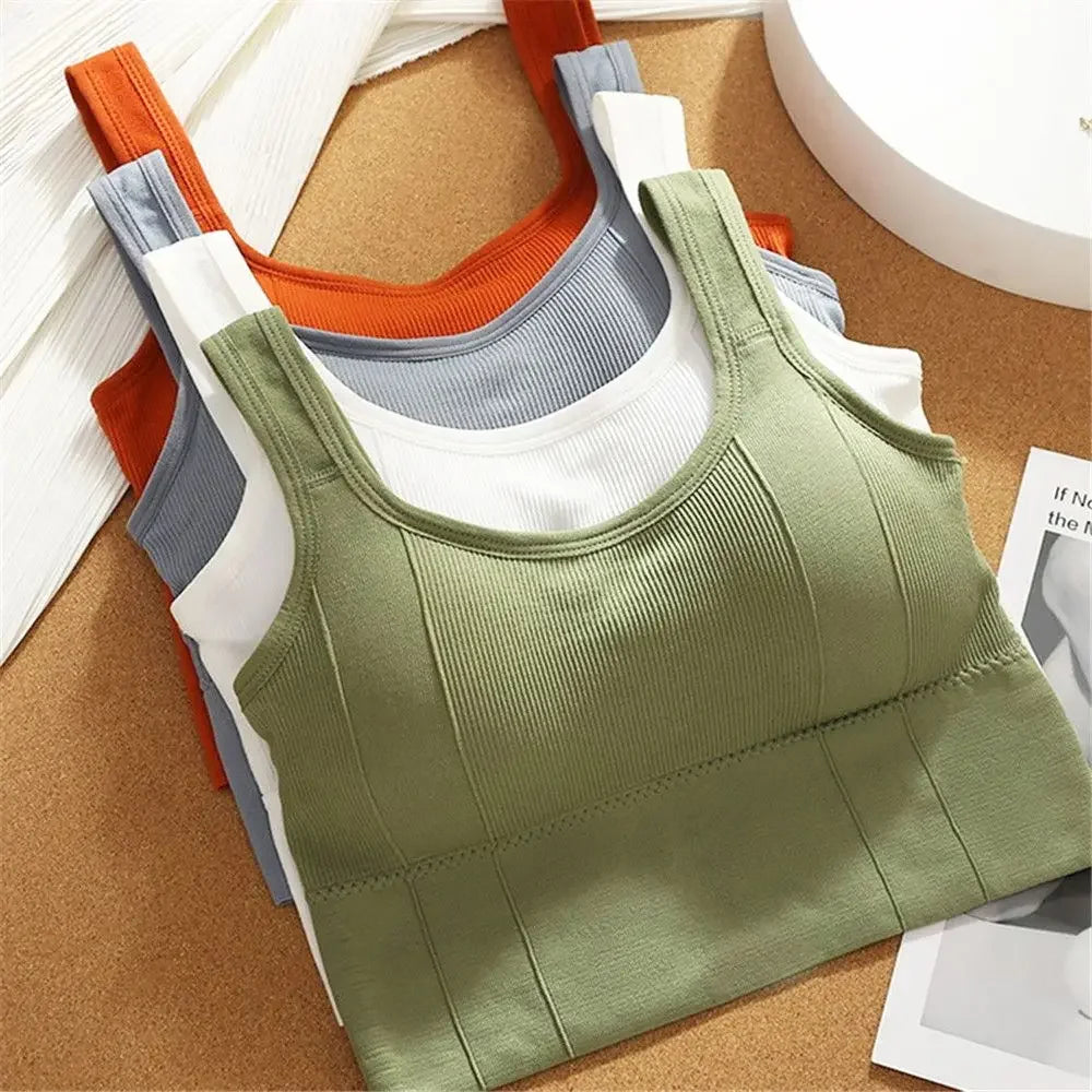 Sujetador deportivo transpirable para mujer, Top deportivo antisudor