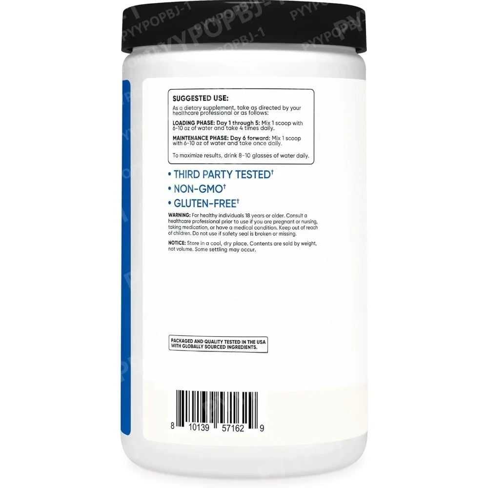 Creatina Monohidrato en Polvo Micronizado 500G 5000mg por Porción 5g 100 Porciones 17.9 Oz