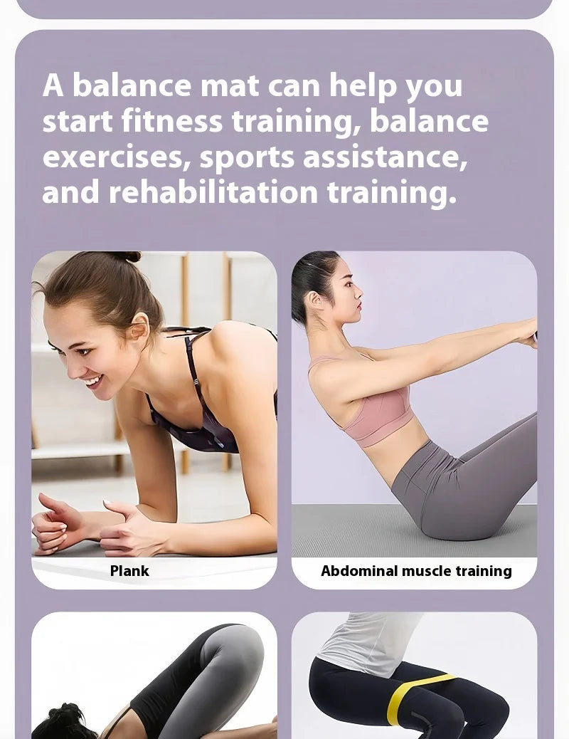 Estera de Yoga gruesa para entrenamiento en casa, estera de gimnasia equilibrada,