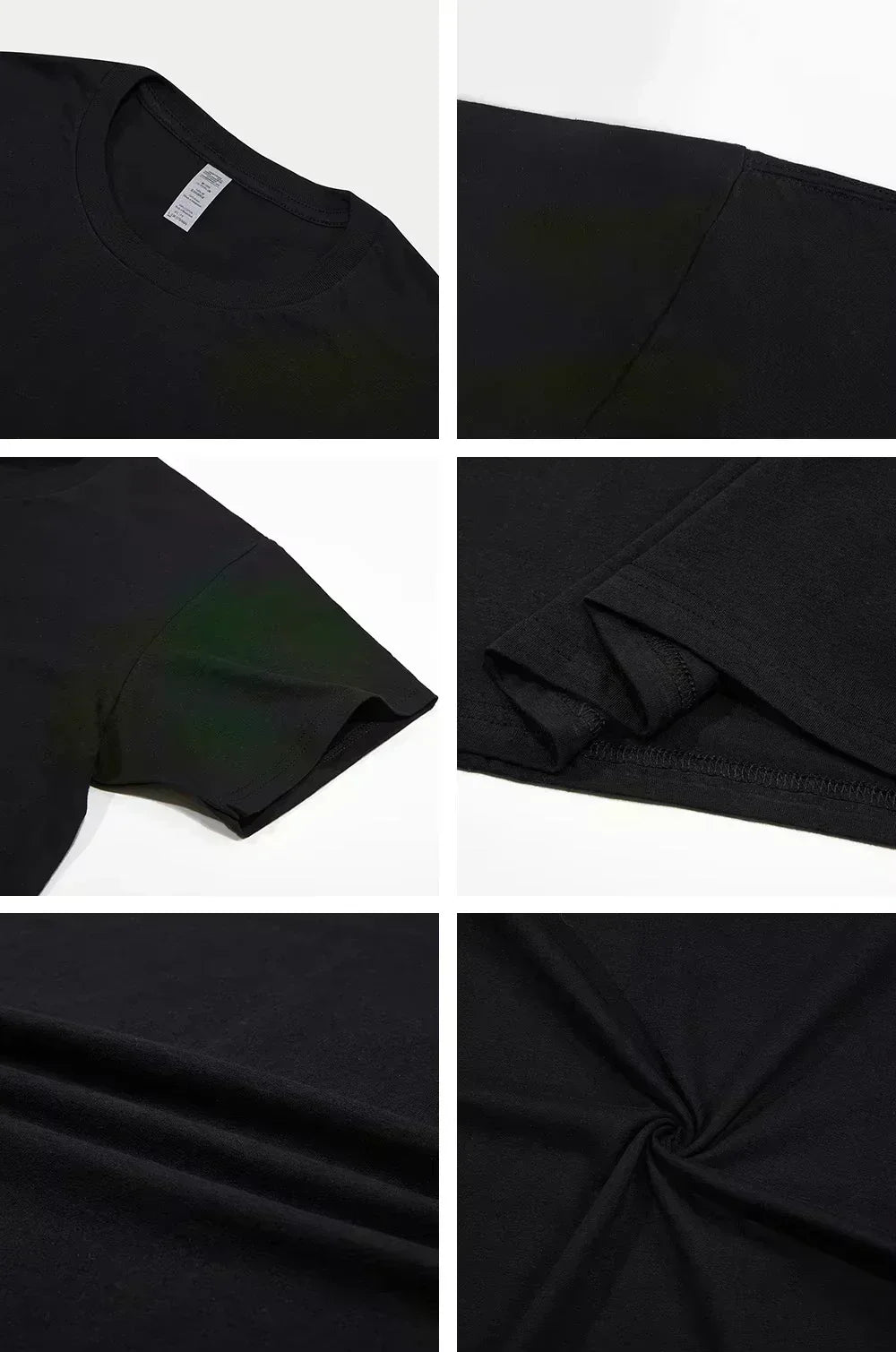 Camiseta de Verano para Hombre, 100% Algodón, con Estampado de Halterofilia, Cuello Redondo, Alta Calidad, Estilo Urbano, Manga Corta
