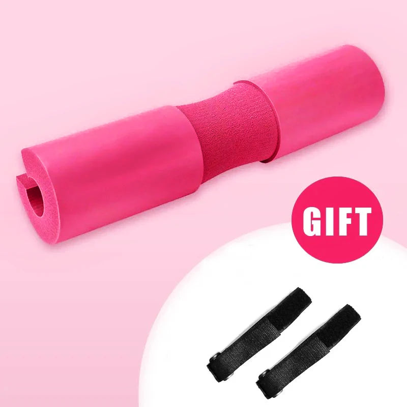 Hombreras con barra antideslizantes gruesas para gimnasio, Fitness, levantamiento de pesas, sentadillas, soporte para el cuello, almohadilla de protección para entrenamiento de fuerza