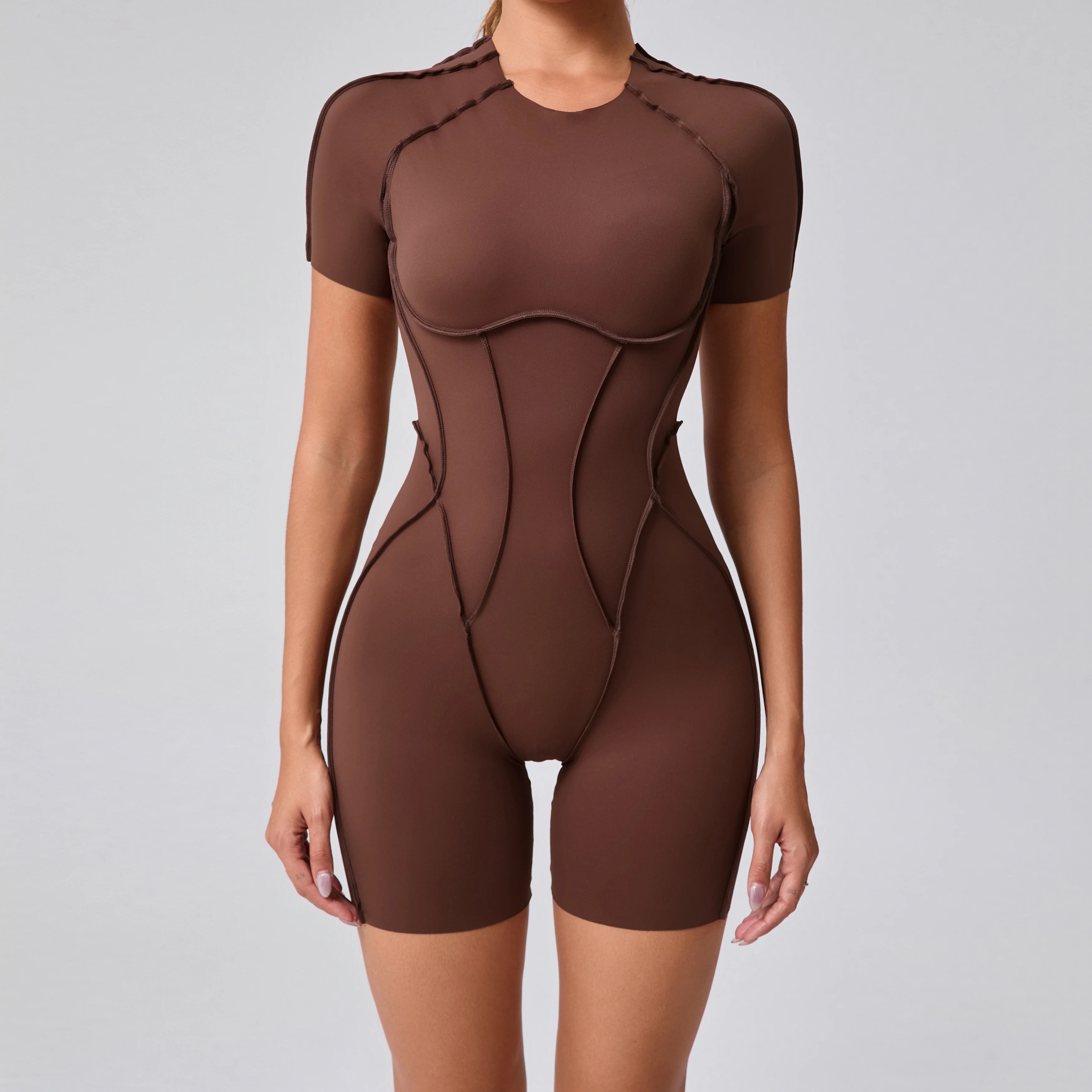 Mono corto, ropa de gimnasio para mujer, ropa deportiva