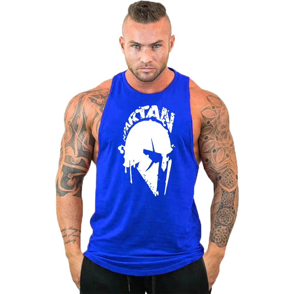 Ropa de gimnasio para hombre, camiseta interior sin mangas, sudadera de marca, chaleco de entrenamiento, ropa deportiva