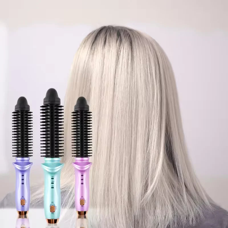 Rizador de pelo de alta calidad, calefacción eléctrica PTC, rizador de pelo portátil, peine rizador de pelo automático giratorio