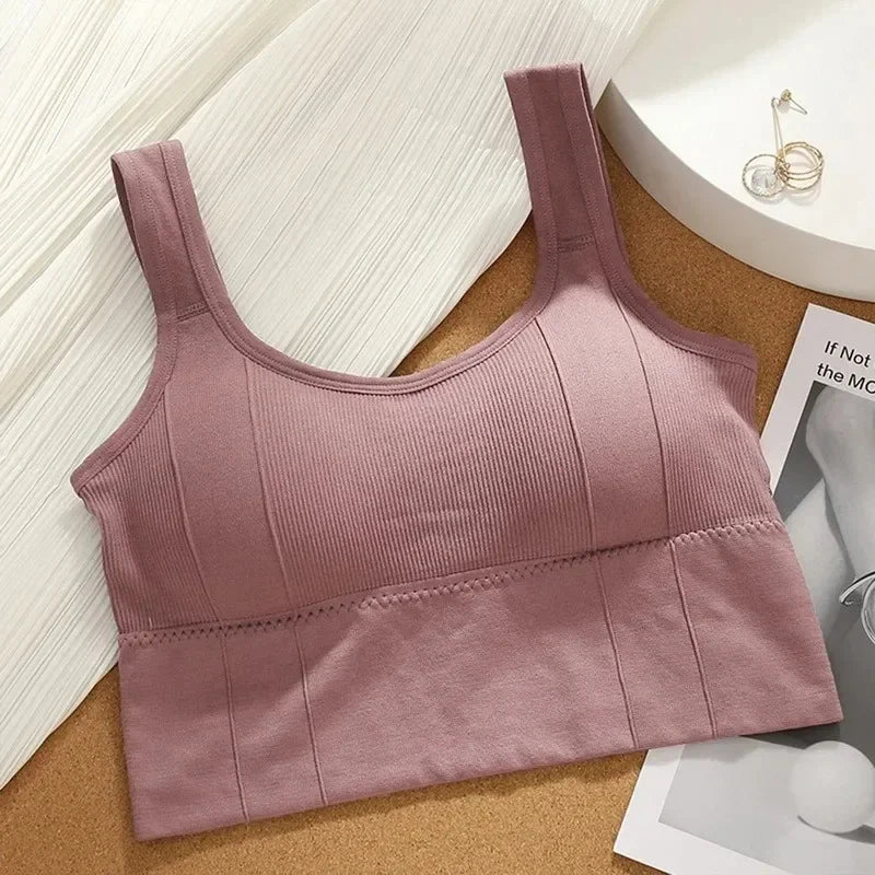 Sujetador deportivo transpirable para mujer, Top deportivo antisudor