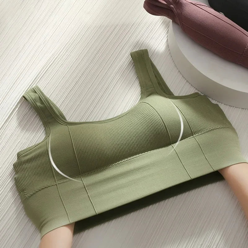 Sujetador deportivo transpirable para mujer, Top deportivo antisudor