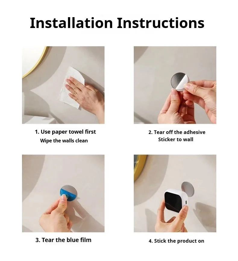 Esterilizador de cepillo de dientes UV portátil, recargable, pantalla inteligente, desinfectante Mini estuche desinfectante