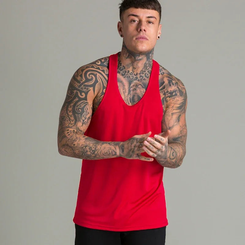 Playeras de algodón para hombre,