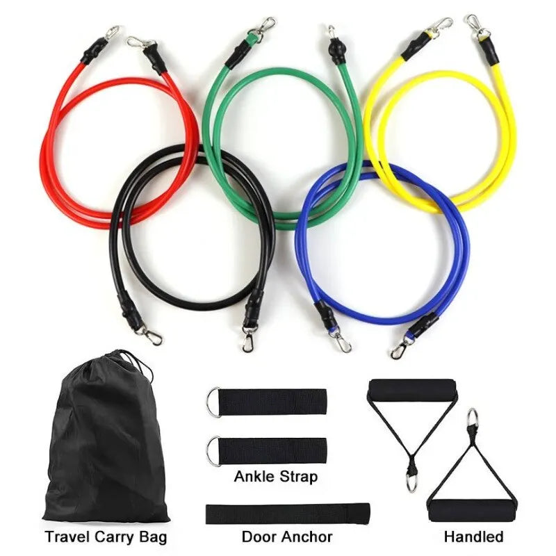 Cuerda de tracción, bandas de resistencia, equipo de Fitness portátil,