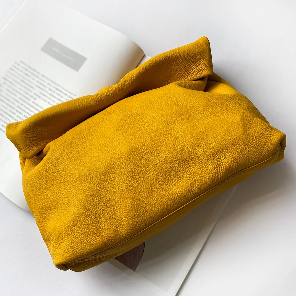 Nuevo diseño, bolsos prensados, bolsos para teléfono móvil de oficina, bolso de mujer, bolsos portátiles de cuero genuino de alta calidad