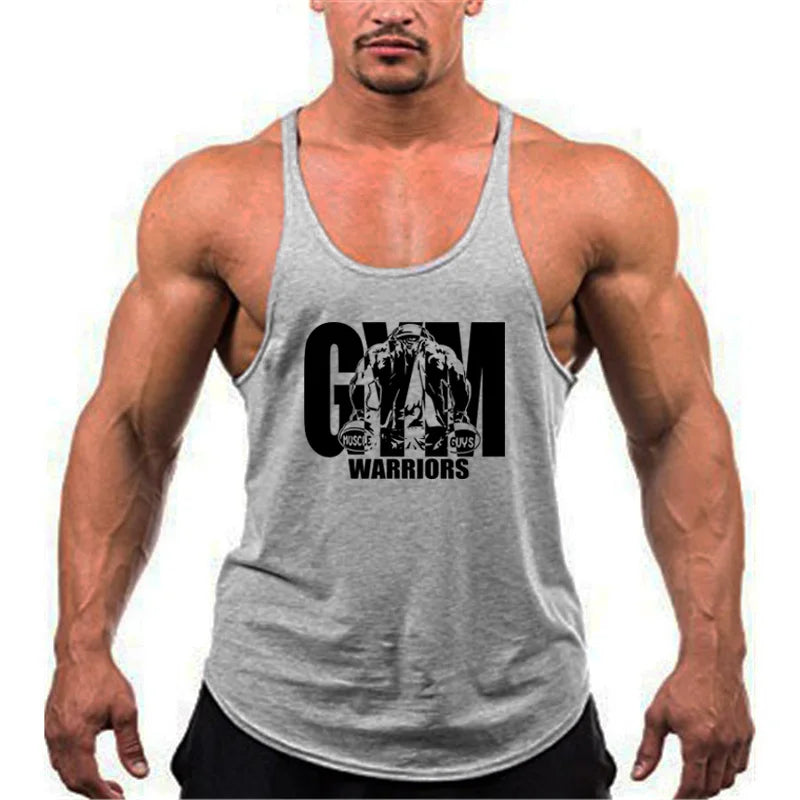 Camisetas sin mangas para culturismo y gimnasio