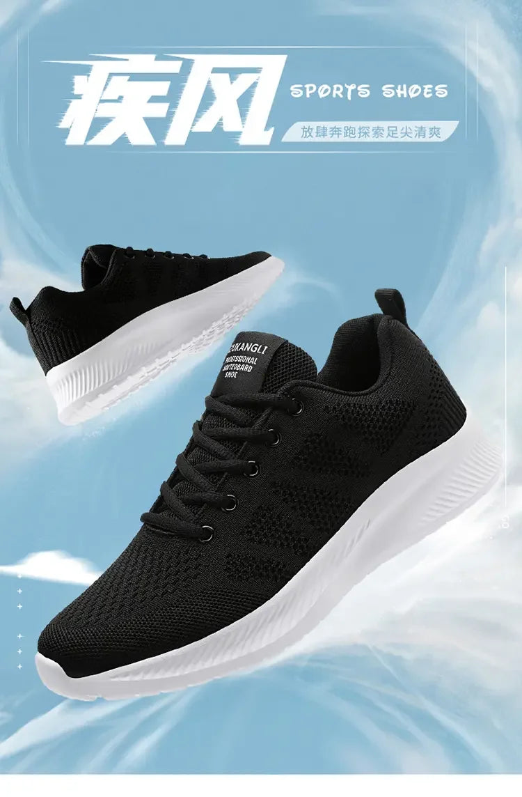 TENIS deporte para hombre, deportivos para correr, malla, ligeros, para exteriores, Fitness