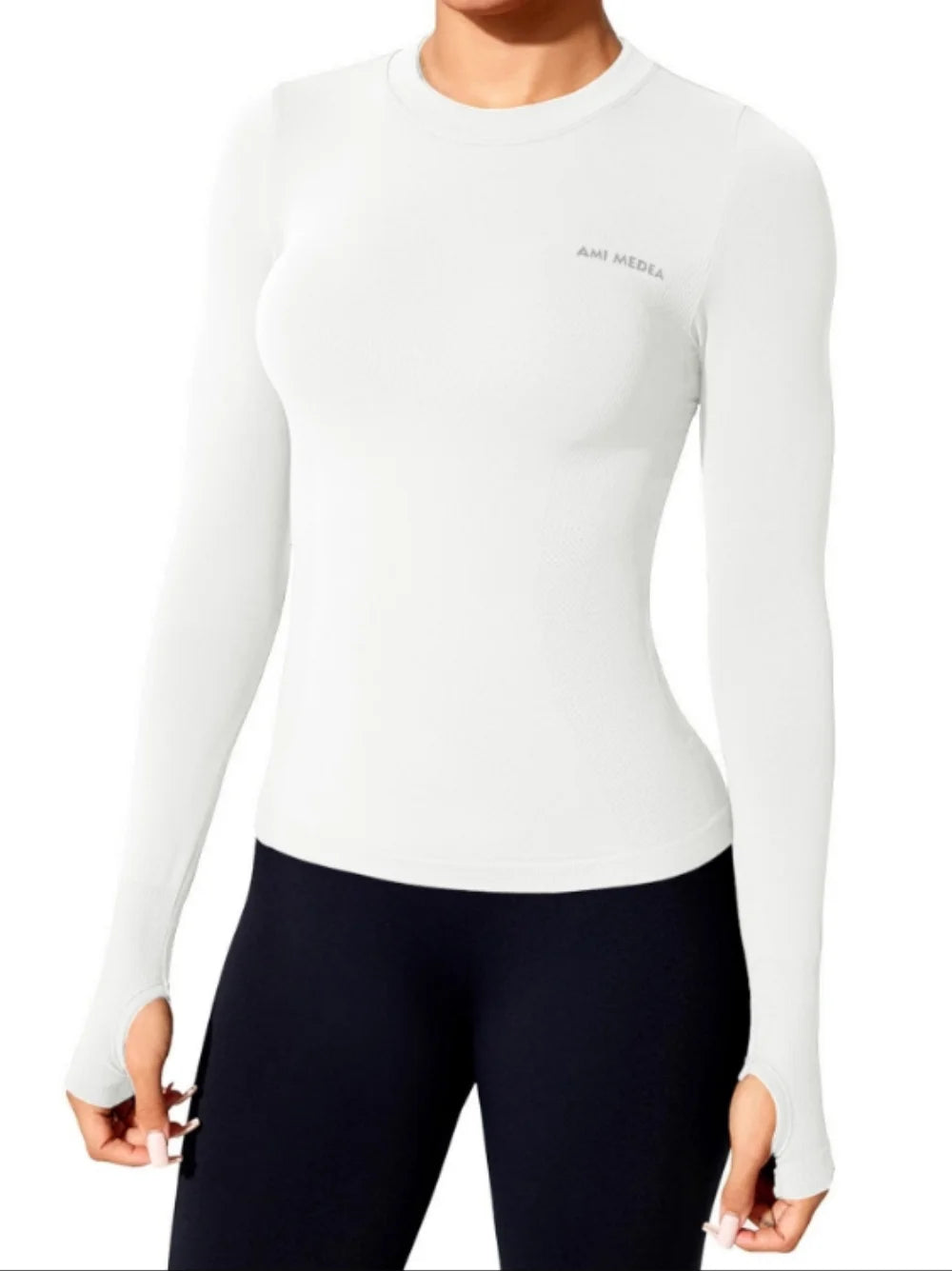 Blusa de Yoga de manga larga, ropa deportiva para mujer, gym